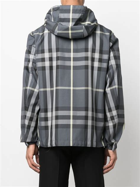 burberry windbreaker grey|authentic Burberry windbreaker.